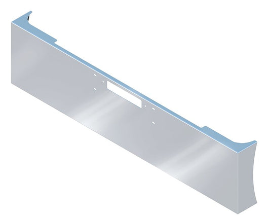 BUMPER FOR WESTERN STAR 4900SF, 4900EX, CONSTELLATION, LOWMAXX, HERITAGE 1989-2007 22" AMERICAN EAGLE BOXED END WITH 8" EARS CHROME WITH TOW HOLE