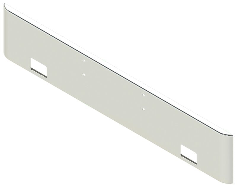 BUMPER FOR WESTERN STAR 4900SF, 4900EX, CONSTELLATION, LOWMAXX, HERITAGE 1989-2007 WITH RECTANGULAR FOG LIGHT HOLES