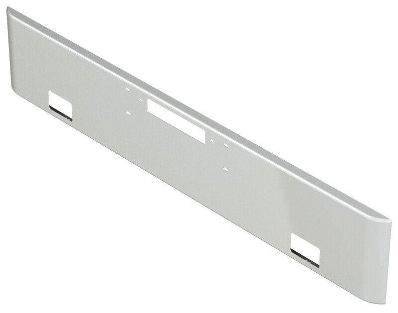 BUMPER FOR WESTERN STAR 4900SF, 4900EX, CONSTELLATION, LOWMAXX, HERITAGE 1989-2007 18" SQUARE ROLLED END CHROME