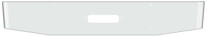 BUMPER FOR WESTERN STAR 4900SF 2008-2022 16" TAPER ROLLED END CHROME WITH TOW HOLE