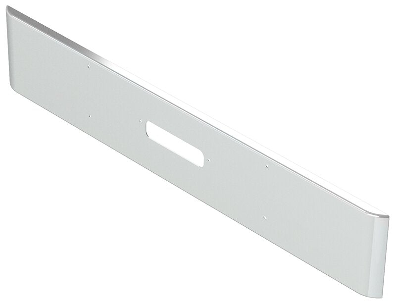 BUMPER FOR WESTERN STAR 4900SF 2008-2022 18" SQUARE ROLLED END CHROME WITH TOW HOLE