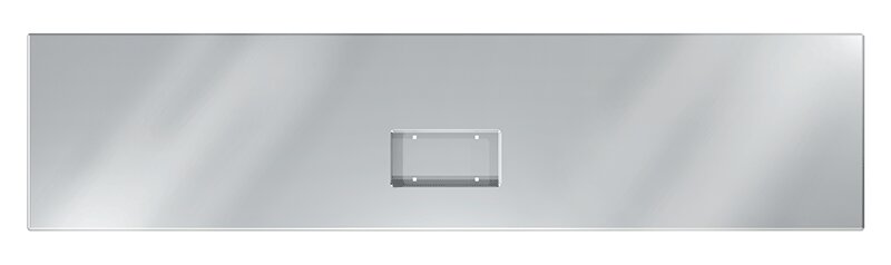 BUMPER FOR WESTERN STAR 4900SF 2008-2022 22" AMERICAN EAGLE BOXED END WITH 8" EARS STAINLESS STEEL WITH NO MOUNTING HOLES