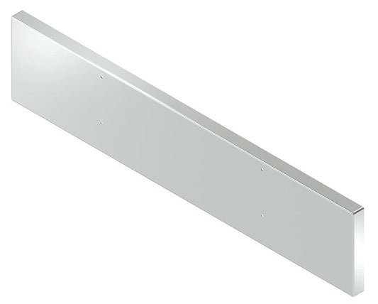 BUMPER FOR WESTERN STAR 4700SF 2008-2022 20" BOXED END CHROME WITH MOUNTING HOLES ONLY