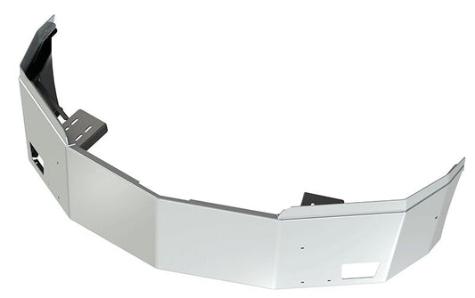 BUMPER FOR WESTERN STAR 5700XE 2015-2022 14" SETBACK AXLE WITH TOP EXTENSIONS CHROME