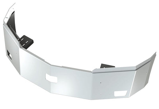 BUMPER FOR WESTERN STAR 5700XE 2015-2022 16" SETBACK AXLE WITH TOP EXTENSIONS CHROME