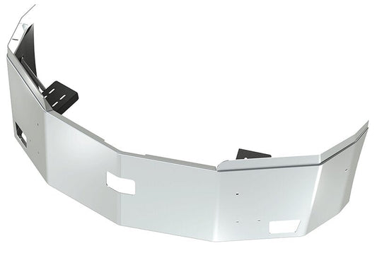 BUMPER FOR WESTERN STAR 5700XE 2015-2022 18" SETBACK AXLE WITH TOP EXTENSIONS CHROME