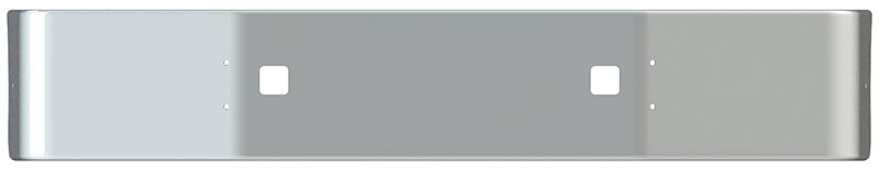 BUMPER FOR VOLVO WA, WIA SETBACK AXLE 1988-1997 18" SETBACK AXLE CHROME WITH TOW HOLE