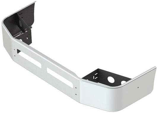 BUMPER FOR VOLVO VNL SETBACK AXLE - REPLACES PLASTIC & FIBERBLASS 1996-2003 16" SETBACK AXLE STAINLESS STEEL WITH TOW HOLE