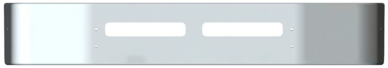 BUMPER FOR VOLVO VNL SETBACK AXLE - REPLACES PLASTIC & FIBERBLASS 1996-2003 16" SETBACK AXLE STAINLESS STEEL WITH TOW HOLE