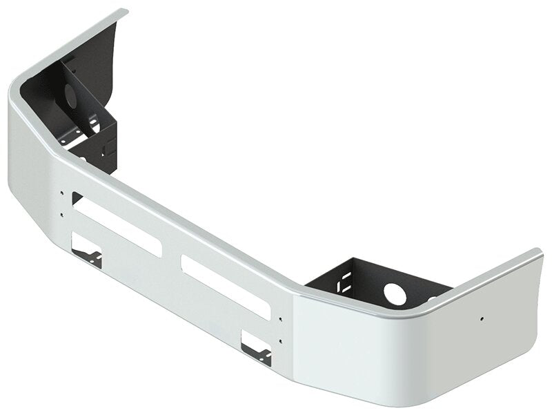 BUMPER FOR VOLVO VNL SETBACK AXLE - REPLACES PLASTIC & FIBERBLASS 1996-2003 18" SETBACK AXLE CHROME