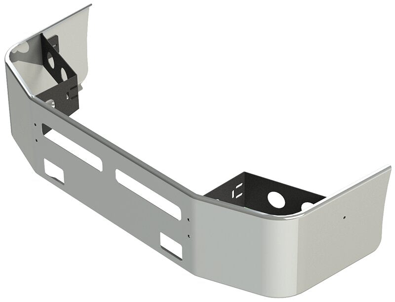 BUMPER FOR VOLVO VNL SETBACK AXLE - REPLACES PLASTIC & FIBERBLASS 1996-2003 20" SETBACK AXLE STAINLESS STEEL