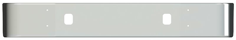 BUMPER FOR VOLVO VNM SETBACK AXLE 1998-2003 16" SETBACK AXLE CHROME WITH TOW HOLE