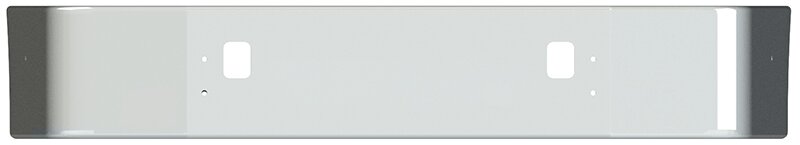 BUMPER FOR VOLVO VNL SETBACK AXLE - REPLACES STAINLESS CLAD 1996-2003 16" SETBACK AXLE CHROME WITH TOW HOLE