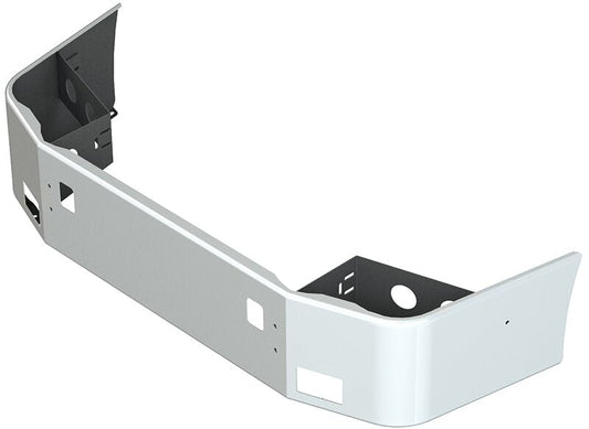 BUMPER FOR VOLVO VNL SETBACK AXLE - REPLACES STAINLESS CLAD 1996-2003 18" SETBACK AXLE CHROME