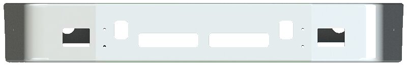 BUMPER FOR VOLVO VNL SETBACK AXLE - REPLACES STAINLESS CLAD 1996-2003 12" TO 14" SETBACK AXLE CHROME