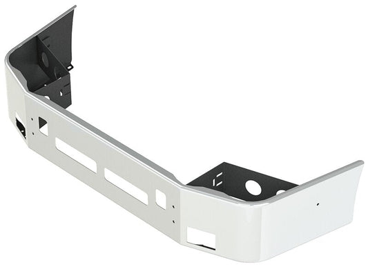 BUMPER FOR VOLVO VNL SETBACK AXLE - REPLACES STAINLESS CLAD 1996-2003 16" SETBACK AXLE CHROME