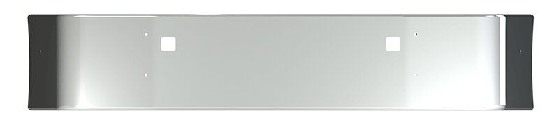 BUMPER FOR VOLVO VNL SETBACK AXLE 2004-2017 18" SETBACK AXLE CHROME WITH TOW HOLE