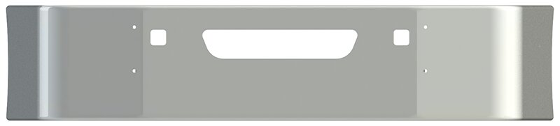 BUMPER FOR VOLVO VNL SETBACK AXLE 2004-2017 20" SETBACK AXLE CHROME WITH TOW HOLE & VENT HOLES