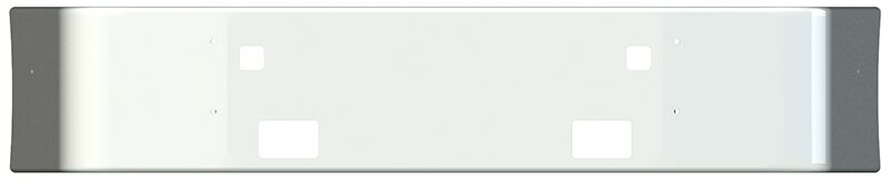 BUMPER FOR VOLVO VNL SETBACK AXLE 2004-2017 18" SETBACK AXLE CHROME