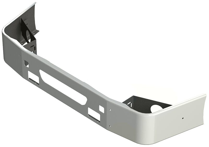 BUMPER FOR VOLVO VNL SETBACK AXLE 2004-2017 12" TO 14" SETBACK AXLE CHROME