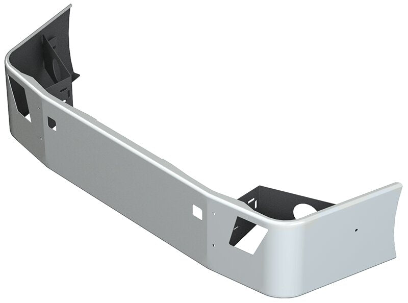 BUMPER FOR VOLVO VNL SETBACK AXLE 2004-2017 18" SETBACK AXLE CHROME