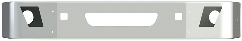 BUMPER FOR VOLVO VNL SETBACK AXLE 2004-2017 12" TO 14" SETBACK AXLE CHROME