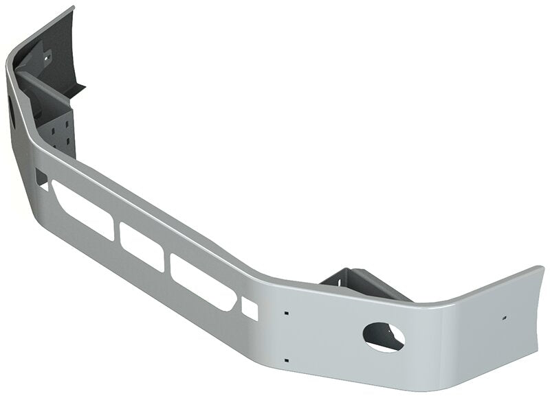 BUMPER FOR VOLVO VNR SETBACK AXLE 2018-2022 12" TO 14" SETBACK AXLE CHROME