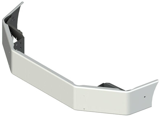 BUMPER FOR VOLVO VNL SETBACK AXLE 2018-2022 12" TO 14" SETBACK AXLE STAINLESS STEEL WITH MOUNTING HOLES ONLY