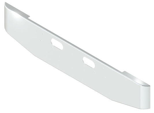 BUMPER FOR FORD L, LN, LT, LTN, LTL, -800, -900, -8000, -9000 1970-1990 18" TAPER HAND FORM CHROME WITH TOW HOLE