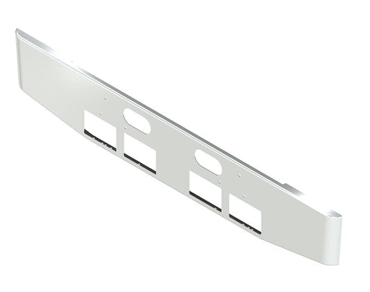 BUMPER FOR STERLING L, LN, LT, LTN, LTL, -800, -900, -8000, -9000 1970-1990 16" TAPER ROLLED END CHROME
