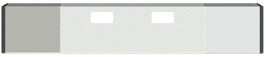BUMPER FOR FORD AEROMAX SETBACK AXLE, L, LS, LA, LTS, LTA 1988-1995 16" SETBACK AXLE CHROME WITH TOW HOLE