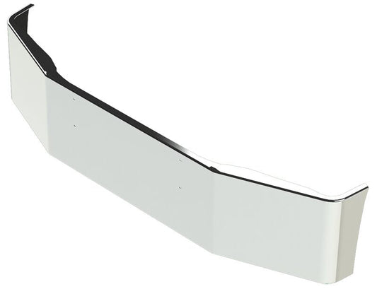 BUMPER FOR FORD F650 CUMMINS 5.9L 2005-2018 20" SETBACK AXLE STAINLESS STEEL WITH MOUNTING HOLES ONLY