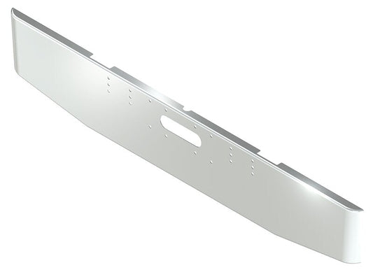 BUMPER FOR FREIGHTLINER CABOVER & CONVENTIONAL 1980-1984 16" TAPER ROLLED END CHROME WITH TOW HOLE