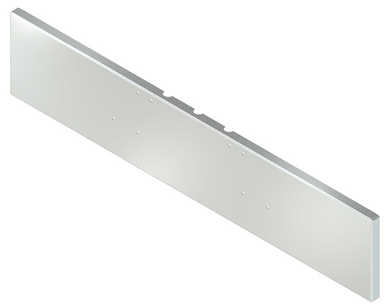 BUMPER FOR FREIGHTLINER CABOVER & CONVENTIONAL & CLASSIC 1984-1999 18" BOXED END STAINLESS STEEL WITH MOUNTING HOLES ONLY