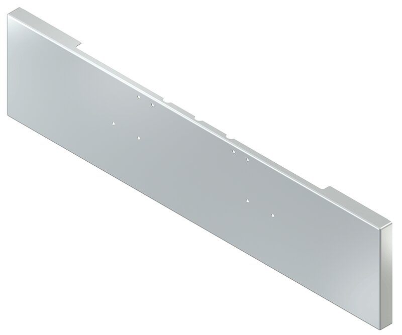 BUMPER FOR FREIGHTLINER CABOVER & CONVENTIONAL & CLASSIC 1984-1999 22" BOXED END CHROME WITH MOUNTING HOLES ONLY