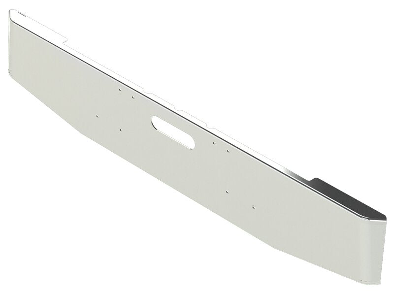 BUMPER FOR FREIGHTLINER CABOVER & CONVENTIONAL & CLASSIC 1984-1999 18" TAPER HAND FORM STAINLESS STEEL WITH TOW HOLE