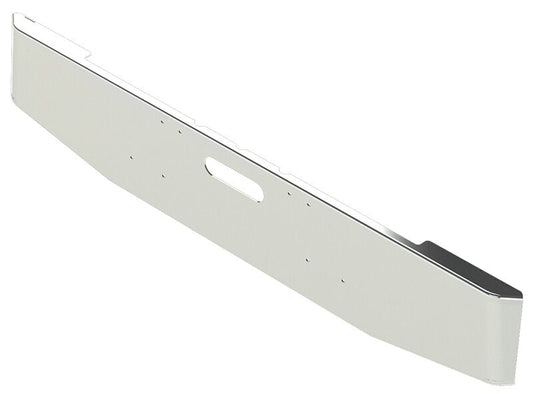 BUMPER FOR FREIGHTLINER CABOVER & CONVENTIONAL & CLASSIC 1984-1999 18" TAPER HAND FORM STAINLESS STEEL WITH TOW HOLE