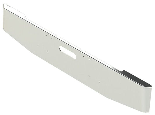 BUMPER FOR FREIGHTLINER CABOVER & CONVENTIONAL & CLASSIC 1984-1999 18" TAPER HAND FORM CHROME WITH TOW HOLE