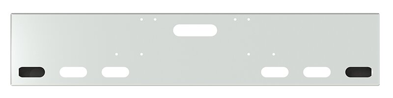 BUMPER FOR FREIGHTLINER CABOVER & CONVENTIONAL & CLASSIC 1984-1999 18" BOXED END STAINLESS STEEL WITH TOW HOLE, LIGHT HOLES