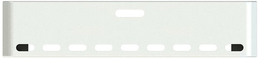 BUMPER FOR FREIGHTLINER CABOVER & CONVENTIONAL & CLASSIC 1984-1999 20" SQUARE ROLLED END CHROME WITH TOW HOLE AND 9 OVAL HOLES