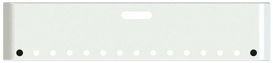 BUMPER FOR FREIGHTLINER CABOVER & CONVENTIONAL & CLASSIC 1984-1999 20" SQUARE ROLLED END CHROME WITH TOW HOLE AND 15 HOLES FOR 2" LIGHTS