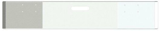 BUMPER FOR FREIGHTLINER FLC112 SETBACK AXLE 1986-1995 16" SQUARE HAND FORM CHROME WITH TOW HOLE