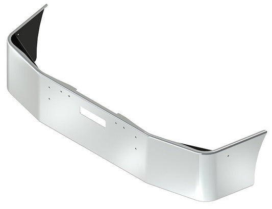 BUMPER FOR FREIGHTLINER FLD112 & FLD120 SETBACK 1989-2006 18" SETBACK AXLE STAINLESS STEEL WITH VENT HOLES