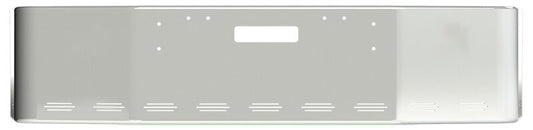 BUMPER FOR FREIGHTLINER FLD112 & FLD120 SETBACK 1989-2006 20" SETBACK AXLE STAINLESS STEEL WITH VENT HOLES, LIGHT HOLES