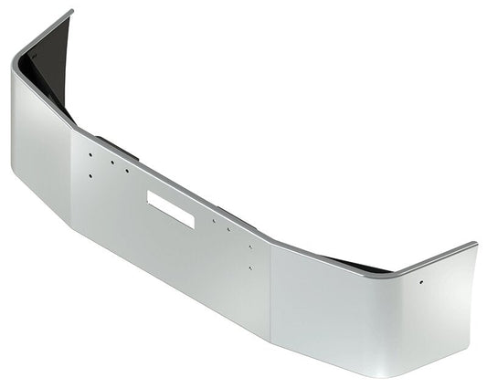 BUMPER FOR FREIGHTLINER FLD112 & FLD120 SETBACK 1989-2006 20" SETBACK AXLE STAINLESS STEEL WITH VENT HOLES
