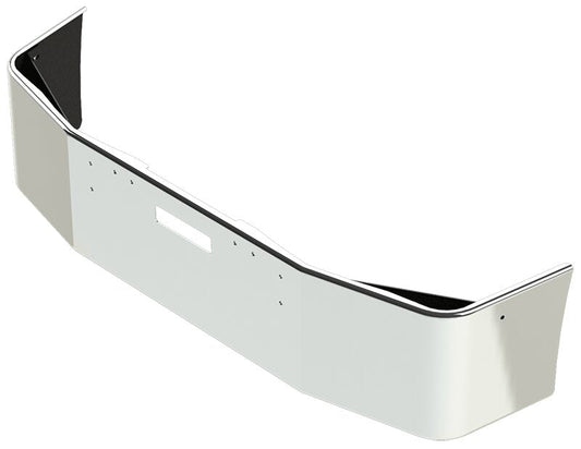 BUMPER FOR FREIGHTLINER FLD112 & FLD120 SETBACK 1989-2006 20" SETBACK AXLE CHROME WITH VENT HOLES