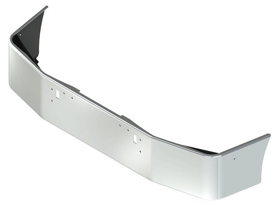 BUMPER FOR FREIGHTLINER FLD112 & FLD120 SETBACK 1989-2006 16" SETBACK AXLE CHROME WITH TOW HOLE