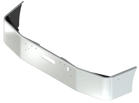 BUMPER FOR FREIGHTLINER FLD112 & FLD120 SETBACK 1989-2006 16" SETBACK AXLE CHROME WITH TOW HOLE & VENT HOLES