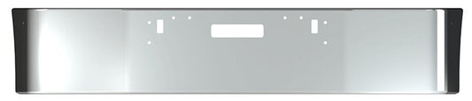 BUMPER FOR FREIGHTLINER FLD112 & FLD120 SETBACK 1989-2006 18" SETBACK AXLE CHROME WITH TOW HOLE & VENT HOLES