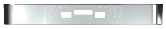 BUMPER FOR FREIGHTLINER FLD112 & FLD120 SETBACK 1989-2006 12" TO 14" SETBACK AXLE CHROME WITH STEP HOLES & VENT HOLES